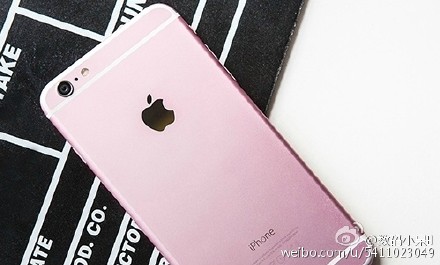 تصاویر فاش شده از آیفون 6s صورتی رنگ