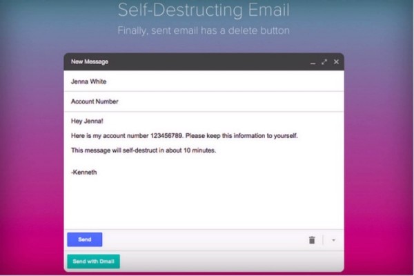 ایمیل ارسال شده تان را با افزونه Dmail از دسترس دریافت کننده خارج کنید