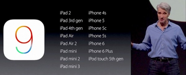 زمان عرضه ی آپدیت iOS 9 منتشر شد(آی او اس 9 منتشر شد)