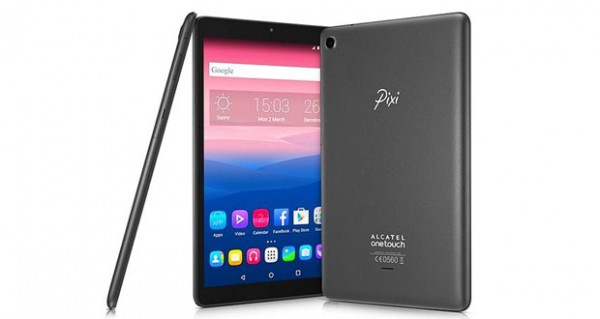 تبلت 10 اینچی OneTouch PIXI 3 الکاتل در مراسم آیفا 2015 معرفی شد