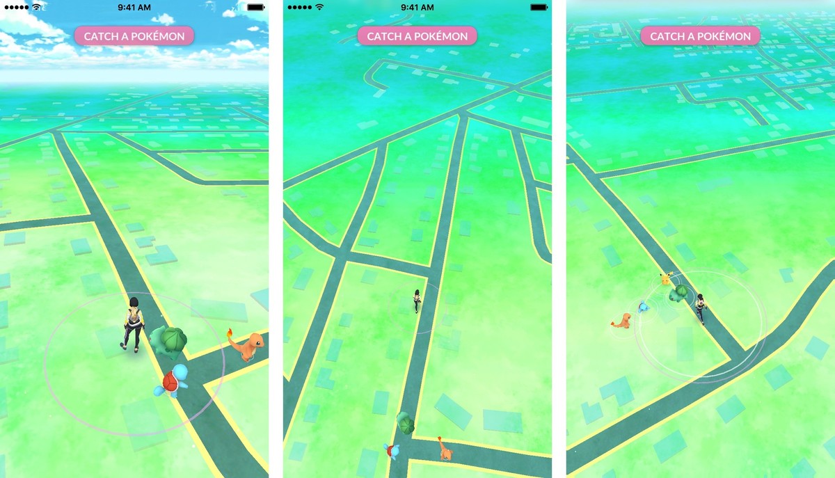catch-pikachu-walk-screenshot-pokemon-go